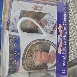 Diamond Jubliee Mug and Coaster 1952-2012 NIB